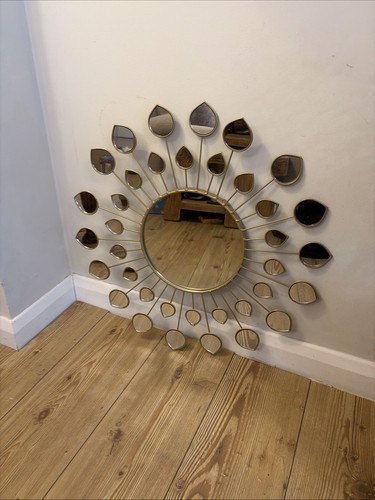 Gold sunburst decorative wall - sunburst,