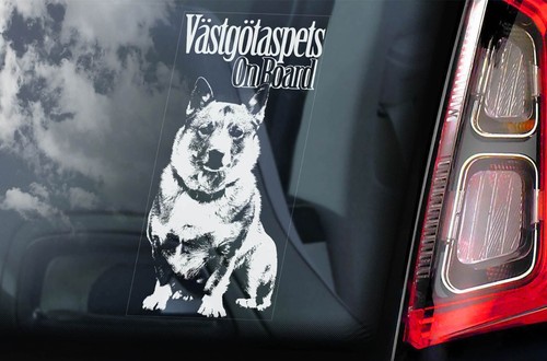 Vastgotaspets sticker car - vastgotaspets,