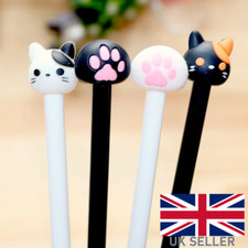 Cute Cat Head Kitty Black Ink