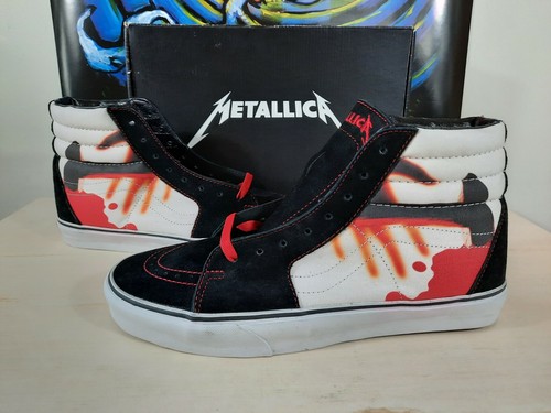 Vans sk8 metallica - sk8-hi,