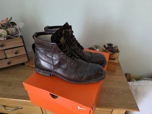 Star geniune leather boots - leather,