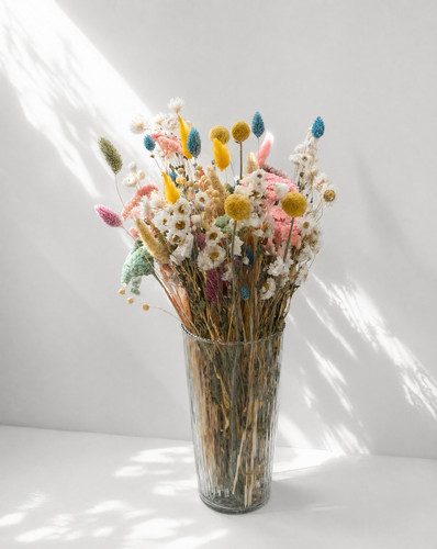 Cottage flowers dried flower - flowers,