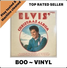 Elvis Presley "Elvis' Christmas Album" Vinyl LP Record EX / VG+ Condition