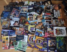 HUGE COLLECTION OF PC CD GAME MANUALS AND COVERS SOME RARE psychonauts 7th guest