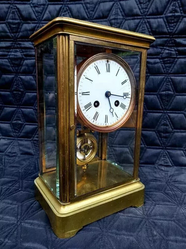 Antique regulator clock french - regulator,