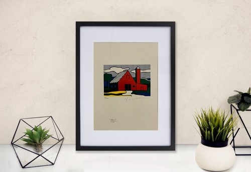 Roy lichtenstein hand signed - lichtenstein,, hand-signed