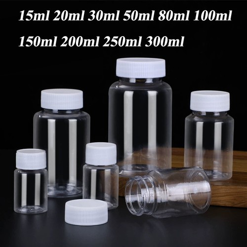 15ml 300ml plastic pet clear - 15ml-300ml,