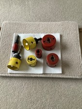 CIRCULAR HOLE SAWS X 6