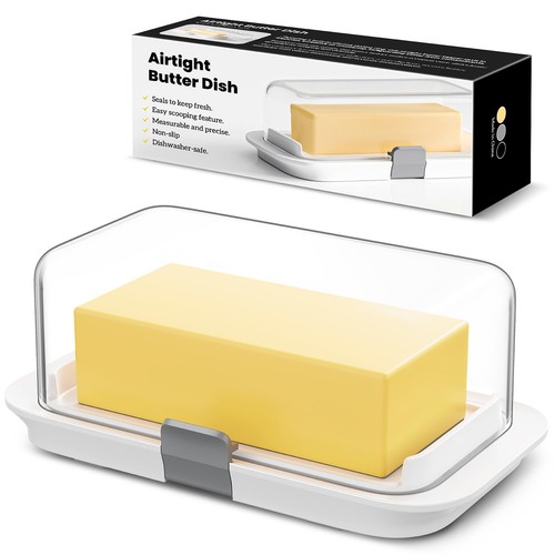 Pisol large butter dish for - large,