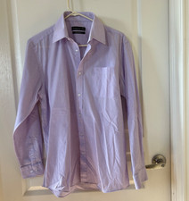 Cedar Wood State Men’s Regular Fit Dress Shirt Size 15.5" Purple