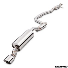 2.5" STAINLESS DECAT EXHAUST