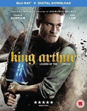 King Arthur  Legend of the Sword -  Blu-Ray - Brand New & Sealed + Slipcover
