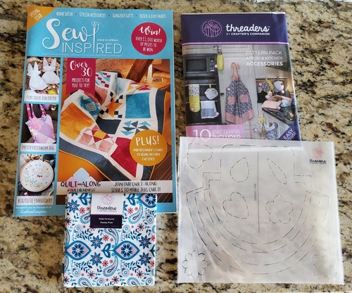 Sew inspired issue includes - inspired,