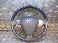 TOYOTA YARIS 2006 1.0 T3 VVT-I MK2 3DR MULTIFUNCTION LEATHER STEERING WHEEL
