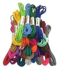 ROUND COLOURED SHOE LACES