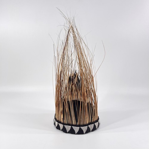 Ndebele style porcupine - ndebele-style, quill
