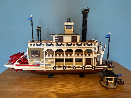Lego ideas river steamboat - lego,