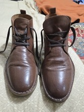 Frye Brown Leather Chukka