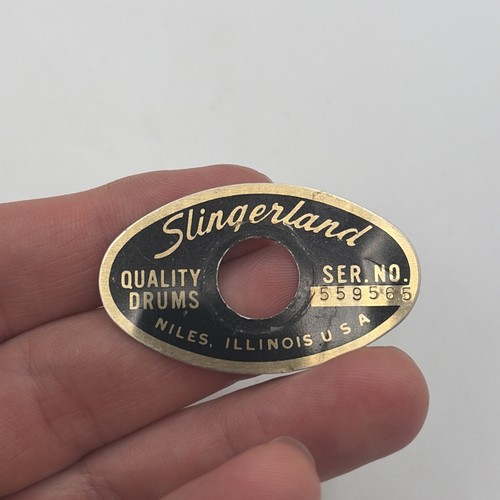 Slingerland black gold - black,