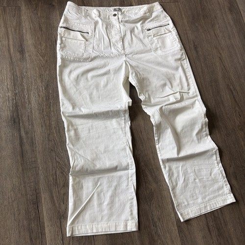 Chico platinum white stretch - chico's,
