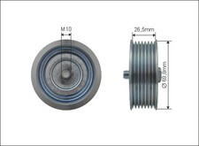 V-RIBBED GUIDE PULLEY 500429 CAFFARO I