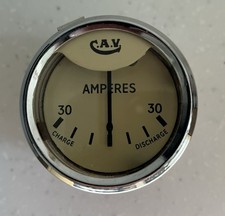 NOS C.A.V Amperes Gauge 0-30