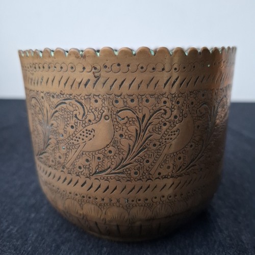 Antique indian brass hand - brass,
