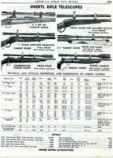 1950 Print Ad of Unertl