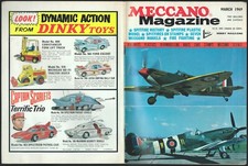 Meccano Magazine Mar 69: Charles A Parsons/Hovercraft/Spitfire/S P Langley/Fire