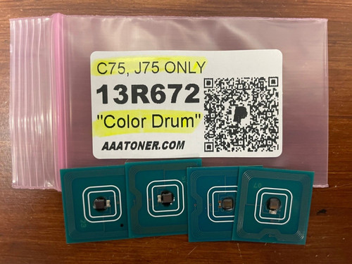 13r672 color drum chip - 4, x