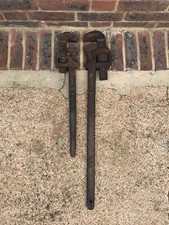 Record 36 Stilsons And Wraford 24 Stilsons Pair 