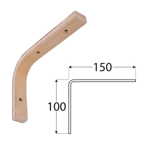 Wooden plywood shelf - plywood,