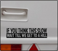 Caravan Funny Sticker