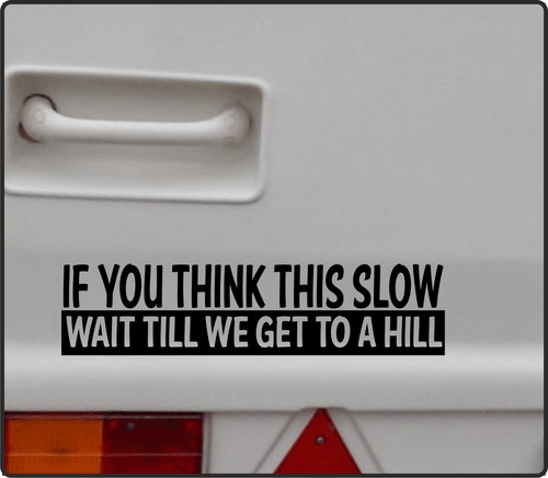 Caravan funny sticker - funny,