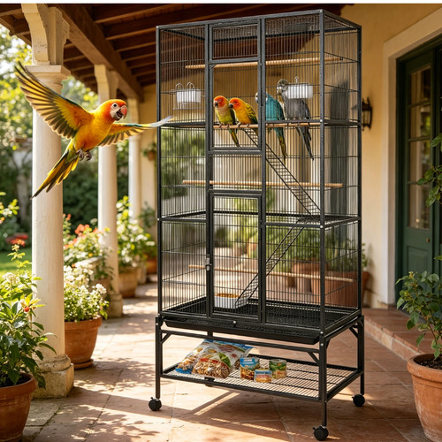 Extra large bird - cage, 69"