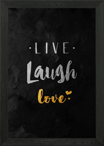 Live laugh love - laugh,