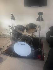 Tama Superstar Hyperdrive 4 Shell Pack Inc Floor Tom 2 Rack Tom & 1 Bass Drum