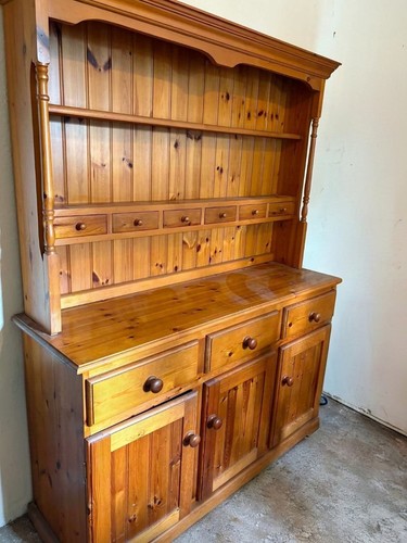 Solid pine welsh dresser - solid,