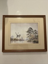 Windmill Framed Print