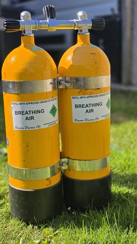 Litre steel cylinder - 12, twin