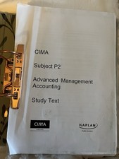Kaplan CIMA P2 Study Text