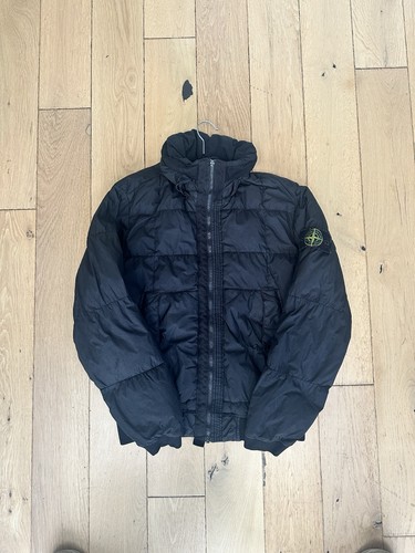 Stone island black crinkle - island,