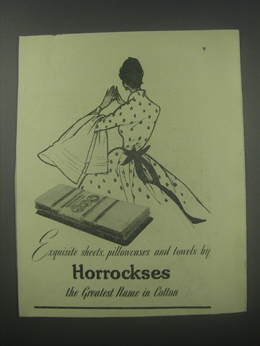 1954 horrockses sheets - 1954,