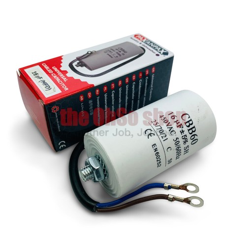 16uf 450v wired capacitor - 16uf,