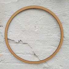 Wooden Rings Craft Shapes Hoop