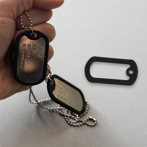 Pcs reduce noise dog tag - pcs,