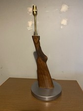 gun stock upcycled lamp light