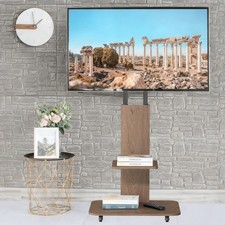 Large Mobile Floor TV Stand