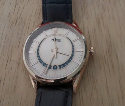 Mens lotus date watch - mens, new