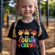 Cousin Crew Shirt, Matching
